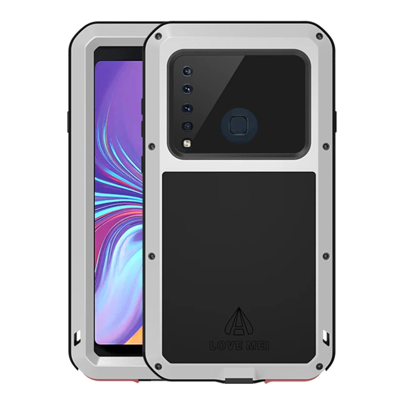 Для Samsung Galaxy A9 2018 A920 A920F чехол LOVE MEI противоударный водостойкий металлический