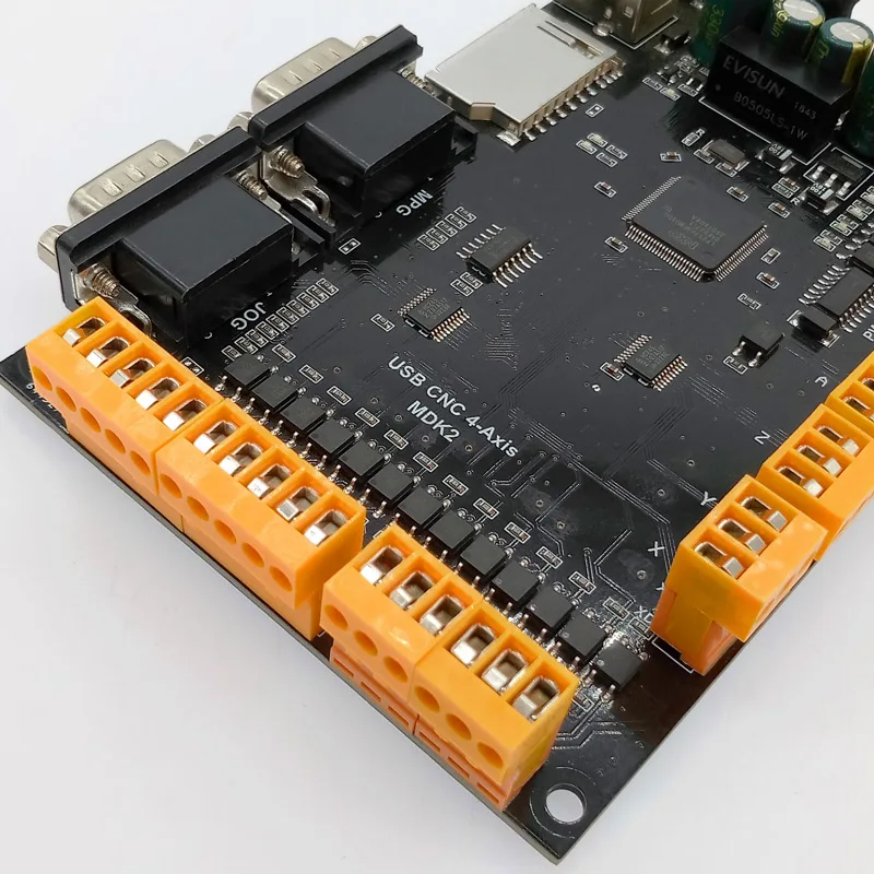 MACH3 гравировальный станок 4 осевой ЧПУ разделочная плата USB интерфейс драйвер