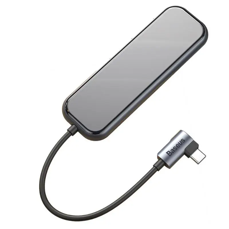 Baseus UCN3277 usb type-C 3,0 концентратор 3 USB3.0 4K HDMI PD зарядный адаптер док-станция разветвитель для ноутбука настольный компьютер