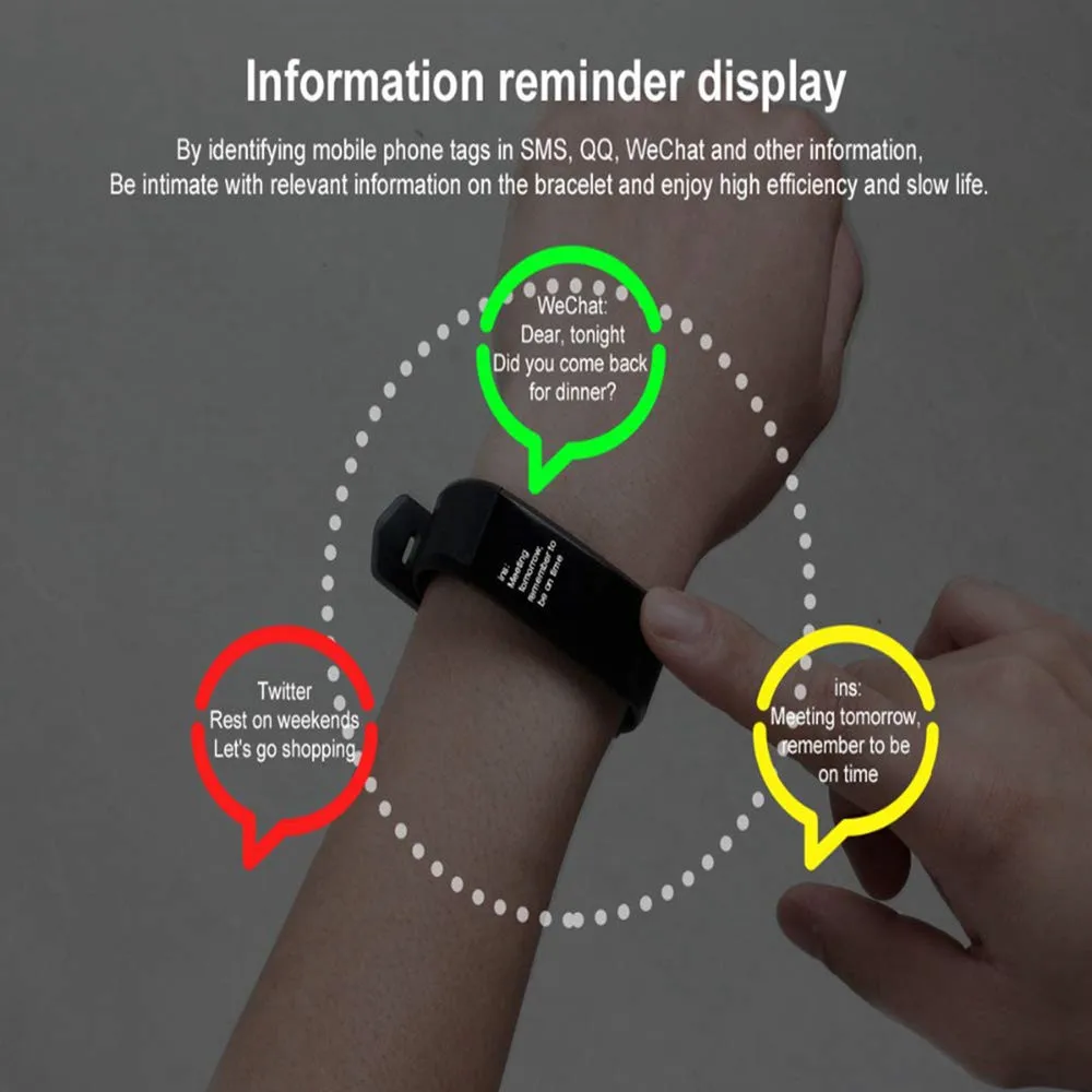 Фото 115 PLUS Smart Bracelet water proof Heart Rate Monitor Sleep Colorful Screen Vibrating Alarm Clock pk fitbits miband 3 Электроника 115 PLUS Smart Bracelet water proof Heart Rate Monitor Sleep Colorful Screen Vibrating Alarm Clock pk fitbits miband 3 Электроника