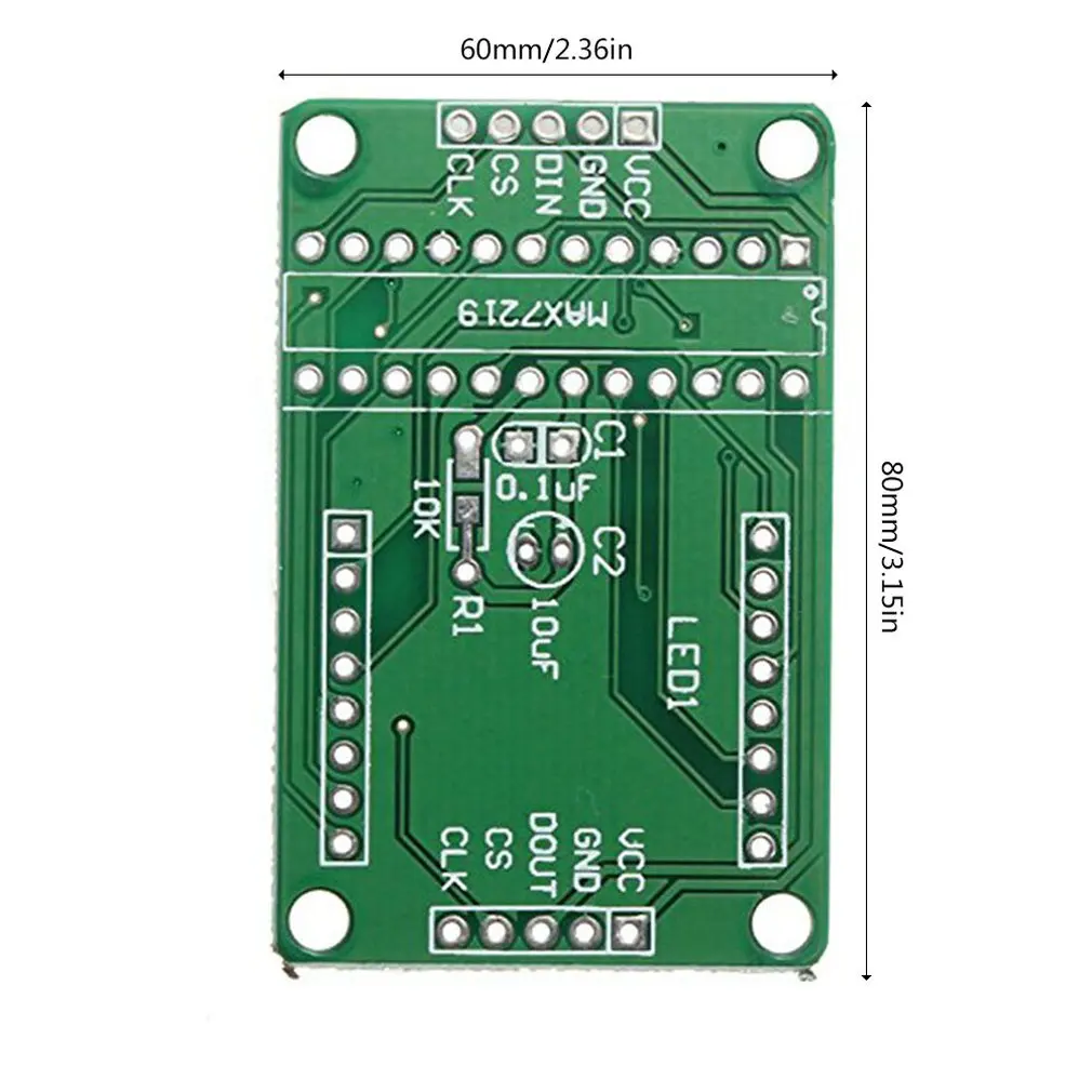 Max7219 Dot Matrix Module Display Diy Kit Mcu | Компьютеры и офис
