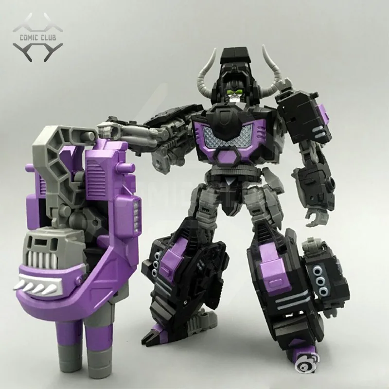 Комикс клуб в наличии neoart toys ko MMC робот трансформер черный Predaking Tantrum Rhino bison|bison| |