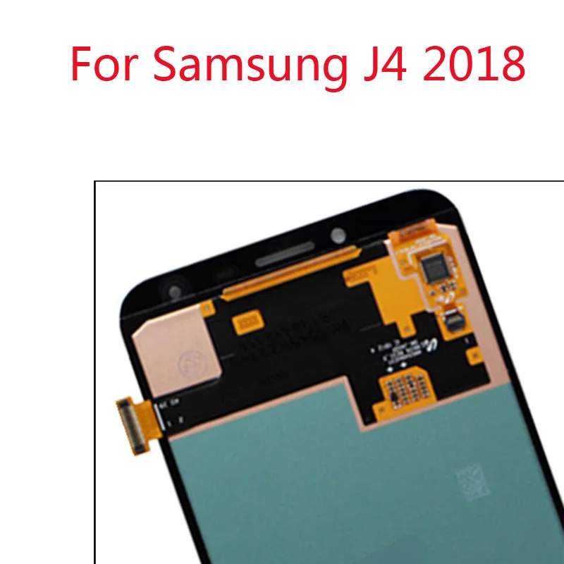 ЖК-дисплей Amoled 5 дюйма для Samsung Galaxy J4 2018 J400 J400F/DS дисплей с сенсорным экраном и