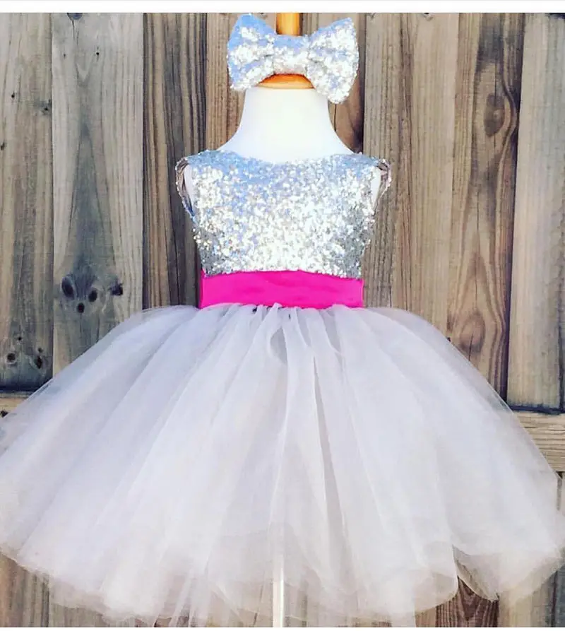 Детская одежда для девочек Одежда маленьких платье подружки невесты свадебной