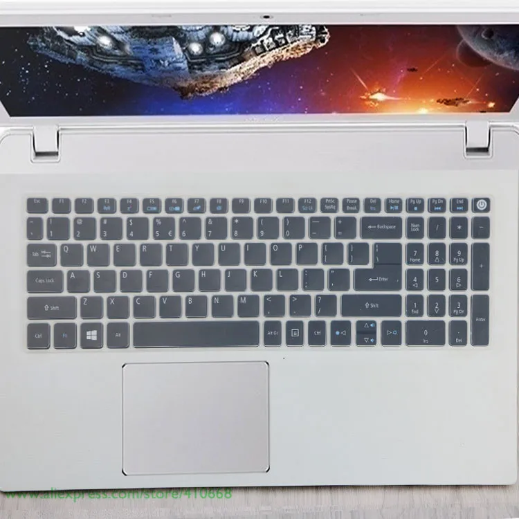 Силиконовый чехол для клавиатуры 15 6 дюйма Acer Aspire 7 A715 72G 71G a715 71g/31/32/51/53 A515 A615
