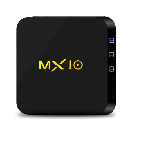 50 шт. MX10 ТВ приставка Android 9,0 4 Гб DDR3 32 ГБ/64 Гб RK3328 четырехъядерный 2,4G WiFi 100M LAN H.265 HDR10 4K USB 3,0 Smart медиаплеер
