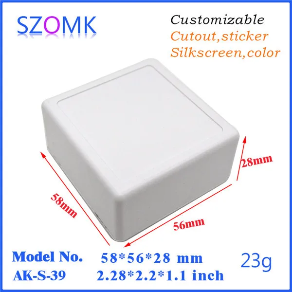 Распределительная коробка из АБС-пластика для корпуса печатных плат маленькая