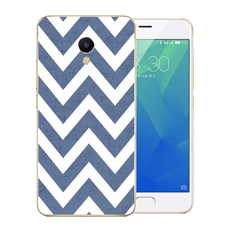 2018 Модный чехол для Meizu M5S Mini силиконовый Meilan m5s 5 2 &quotроскошный черный матовый M5s M 5S