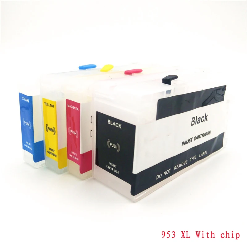Einkshop 953xl многоразовый чернильный картридж с чипом для HP 953 xl Officejet Pro 8730 8740 8735 8715 8720