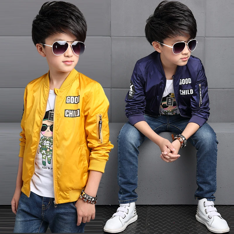 Плащ для мальчиков верхняя одежда Весна и осень ребенок 2017 10 ребенка 12 13