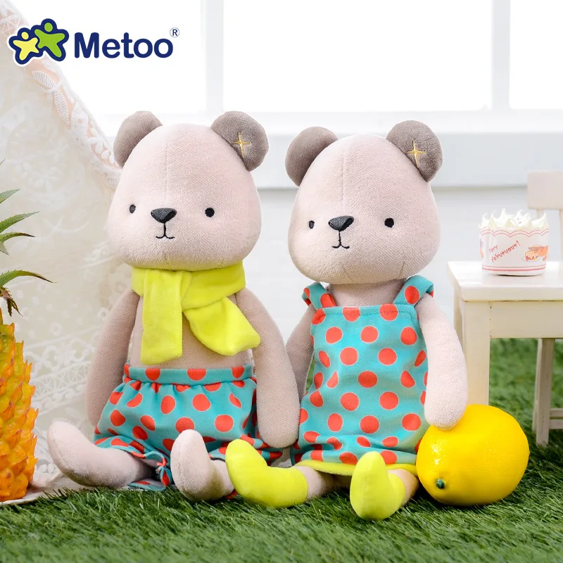 Милые детские плюшевые игрушки медведя Детские милые Мультяшные мягкие куклы