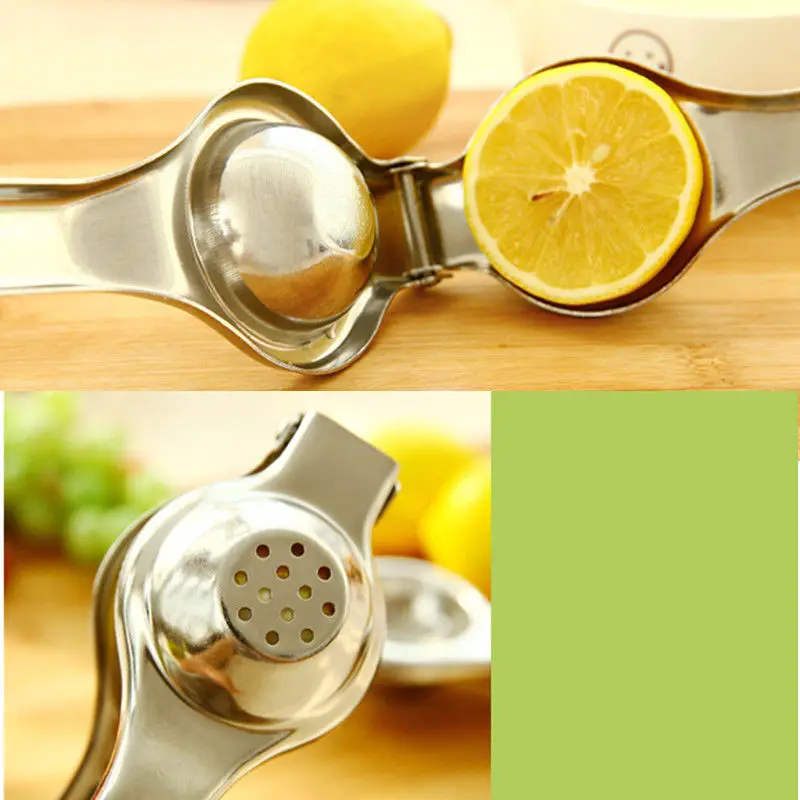 

Multifunctional Mini Stainless Steel Lemon Orange Squeezer Juicer Hand Citrus Juicer Press Squeeze Vegetable juice Tools