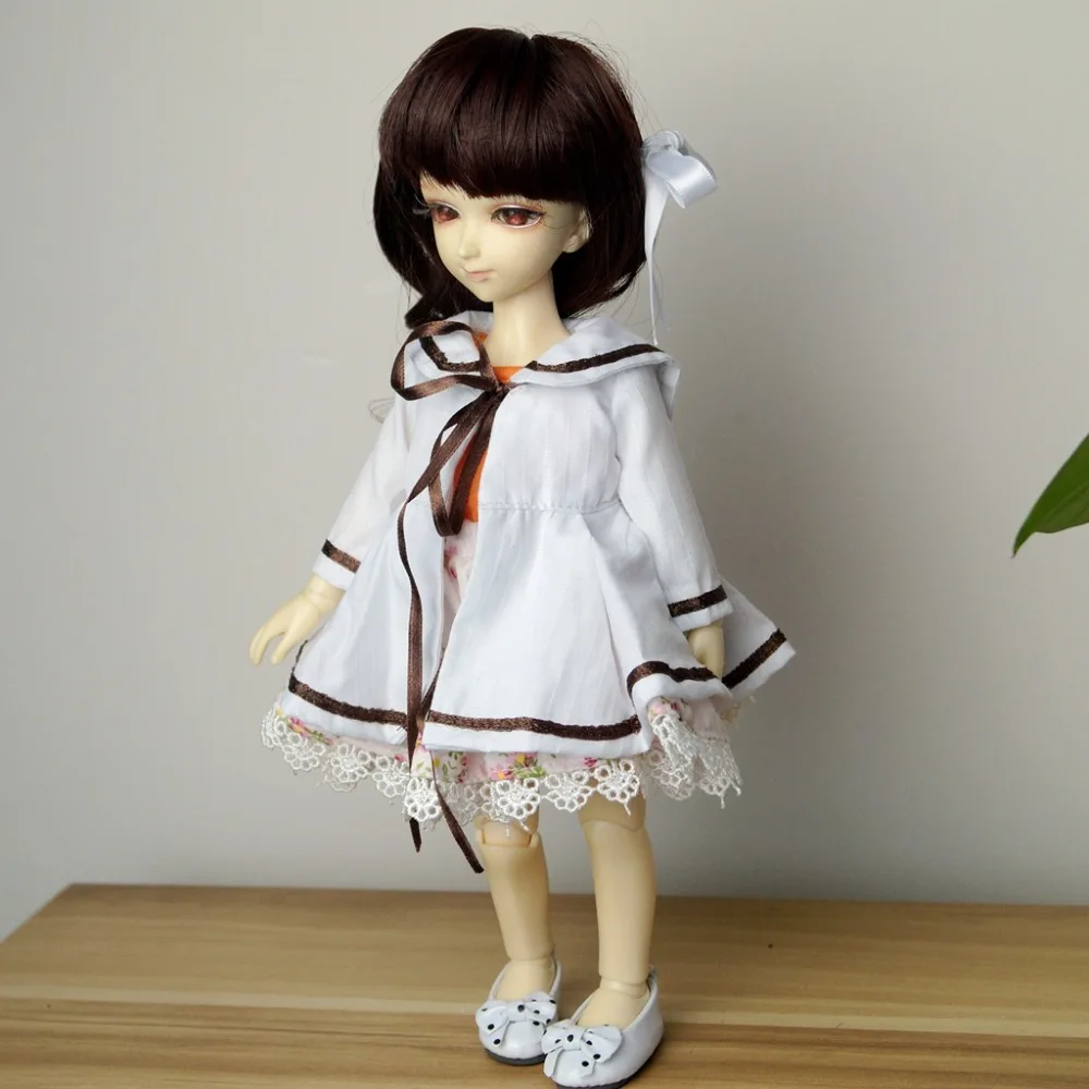 1/6 BJD пальто + мини юбка Топ наряды одежда для 11 &quot27 см высокая женская кукольная