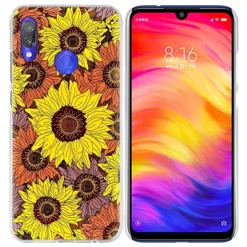 09 Чехол Ван Гога с ромашками для Xiao mi Red mi Go Note 7 6 6A Pro S2 5 5A 4X mi A1 A2 9 mi x 3 5G 8 lite Play F1 жесткий чехол для телефона из ПК - Цвет: 09