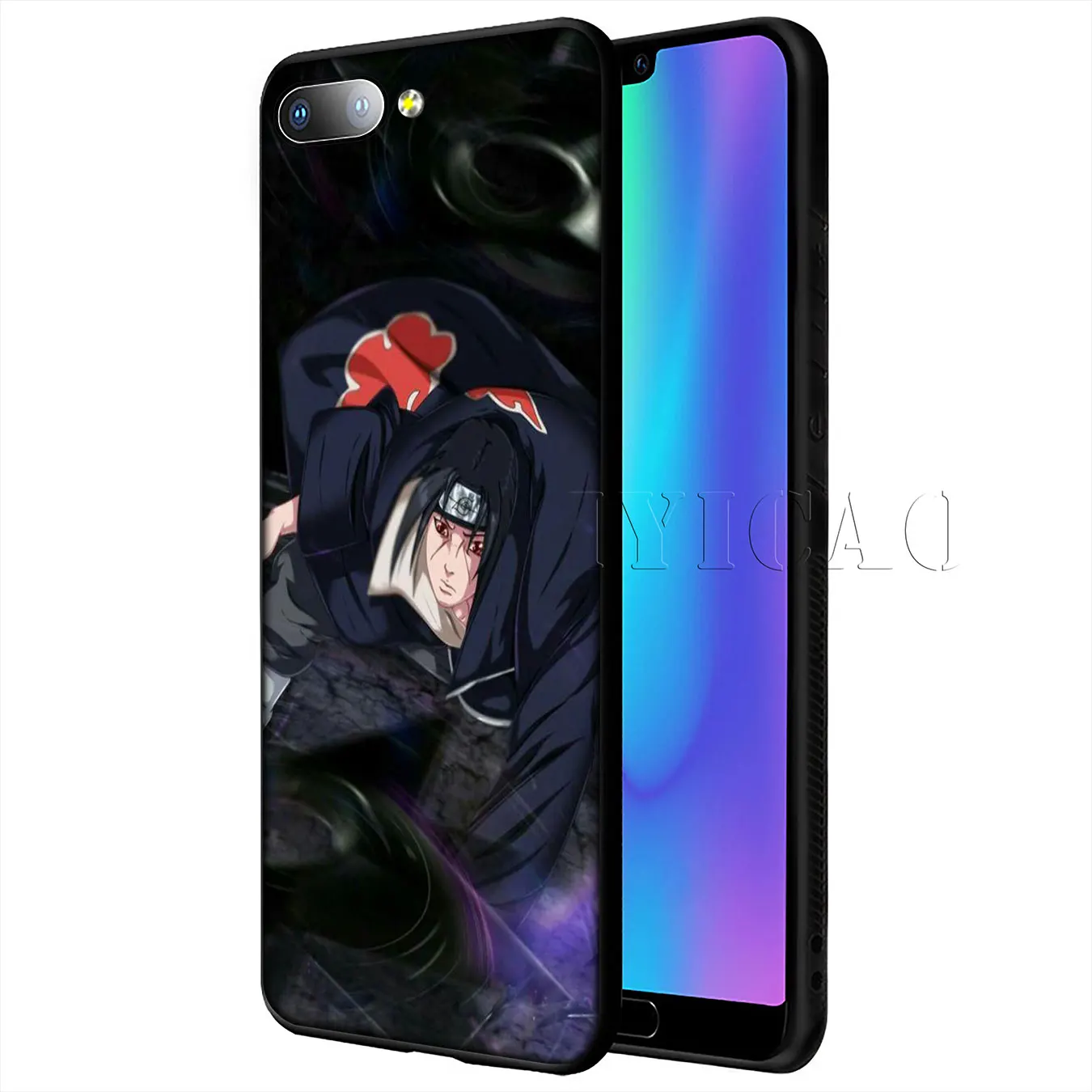 IYICAO Мягкий силиконовый чехол с японским Аниме Наруто Итачи для Huawei Y9 Y7 Y6 Prime 2019 Honor