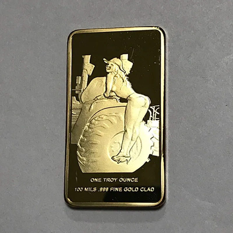 3 шт. заказ образца довольно значок для девушки 1 OZ 24k покрыто настоящим с