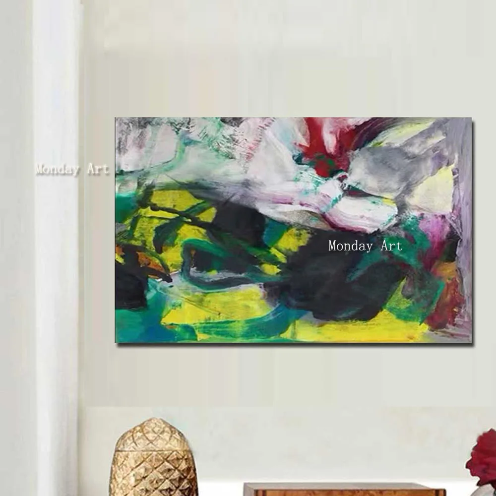 Поп арт 100% ручная работа абстрактная картина маслом современное искусство