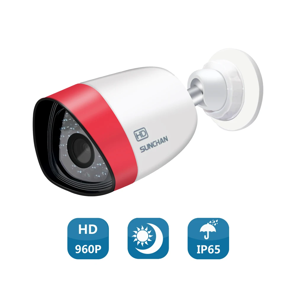 SunChan высокое качество AHD Камера CMOS 1500TVL 1.3MP 960 р 36 ИК светодиодный Ночное видение
