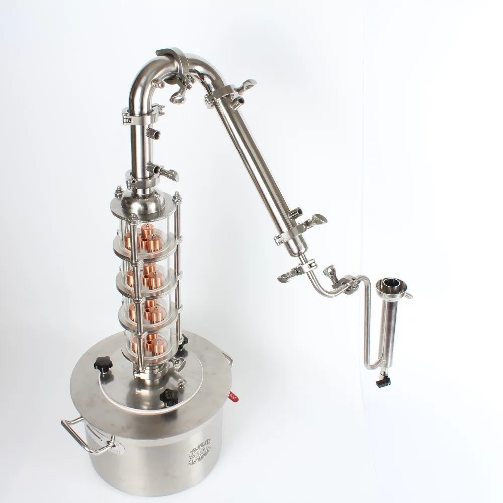 Непрерывное измерение спирта из нержавеющей стали 304 Tri clamp Parrot соединение для дистиллятора