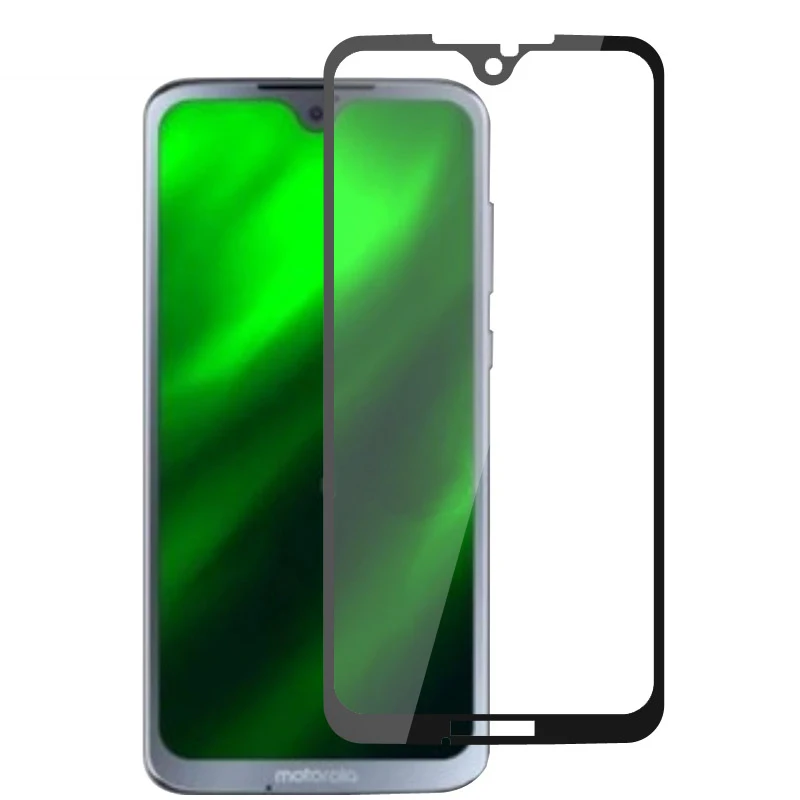 3D закаленное стекло для Motorola Moto G7 полное покрытие экрана Защитная пленка