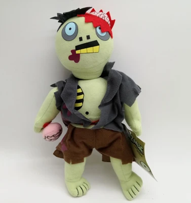 ZOMBIES 03(28cm) Растения против Зомби Плюшевые игрушки куклы зомби пепел Подсолнух Бонк Choy Chomper оснастка дракон - Цвет: ZOMBIES 03(28cm)