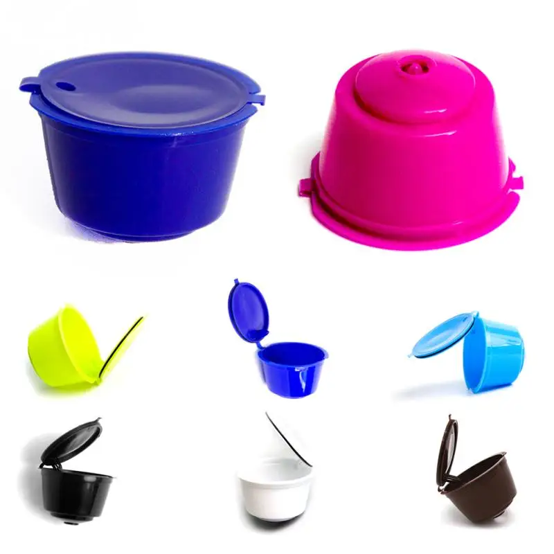 1 шт. многоразовые Пустые капсулы для кофе dolcegusto пластиковые 50*40 мм Dulce корзины
