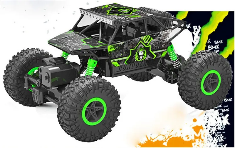 2,4 г 4CH 4WD RC автомобиль рок сканеры 4x4 вождения автомобиля двойной привод двигателей Bigfoot автомобиль дистанционное управление модель автомобиля внедорожный автомобиль игрушка