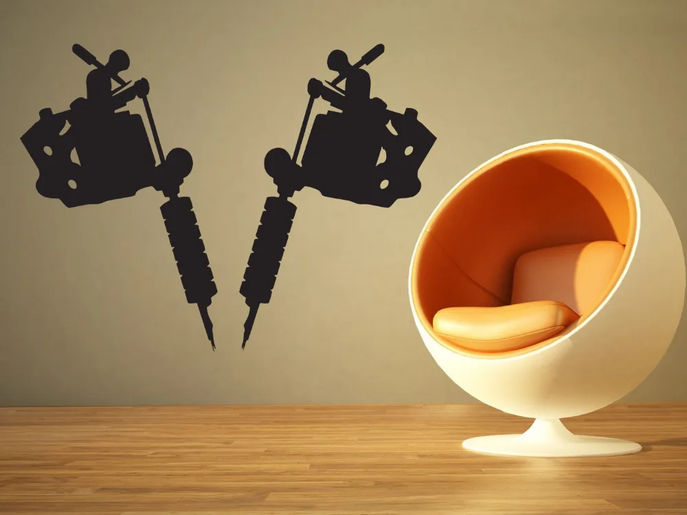 Настенная Наклейка-автомат LA287 Виниловая наклейка для декора комнаты гостиной