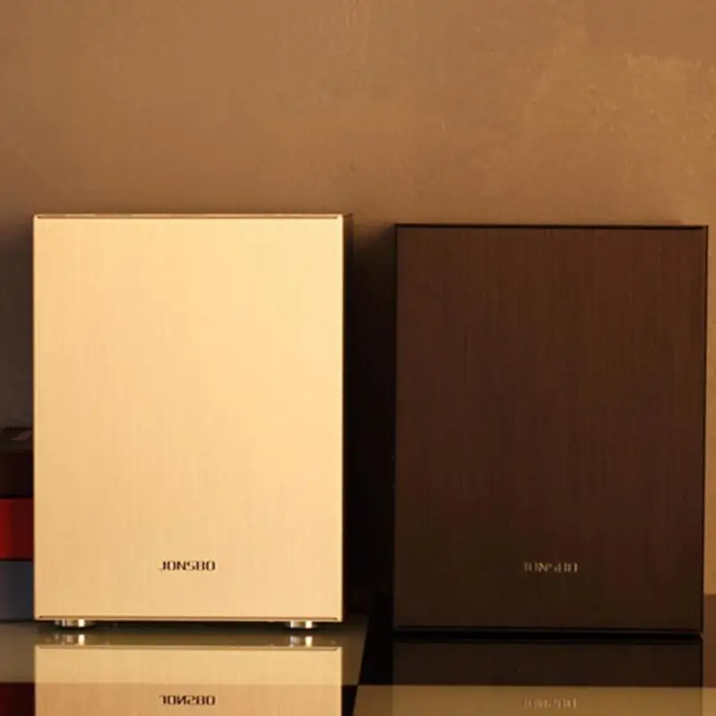 C2 Алюминиевый Чехол для компьютера Настольный ПК Chassisfor Mini ITX/Micro-ATX(245x215 мм) 200x224x270 мм для материнской платы 170*170 мм