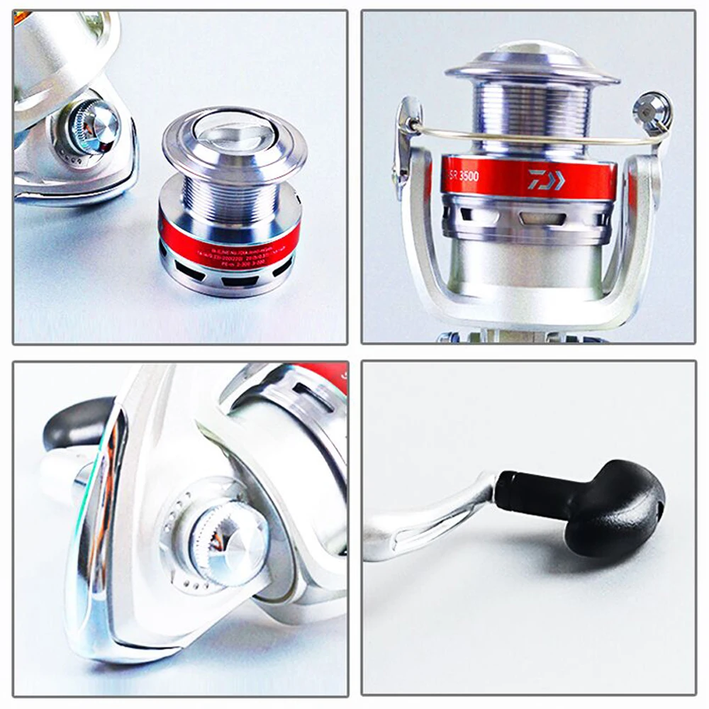 DAIWA Оригинал 5 3: 1 2000/2500/3000/3500 спиннинговая Рыболовная катушка рыболовные снасти |