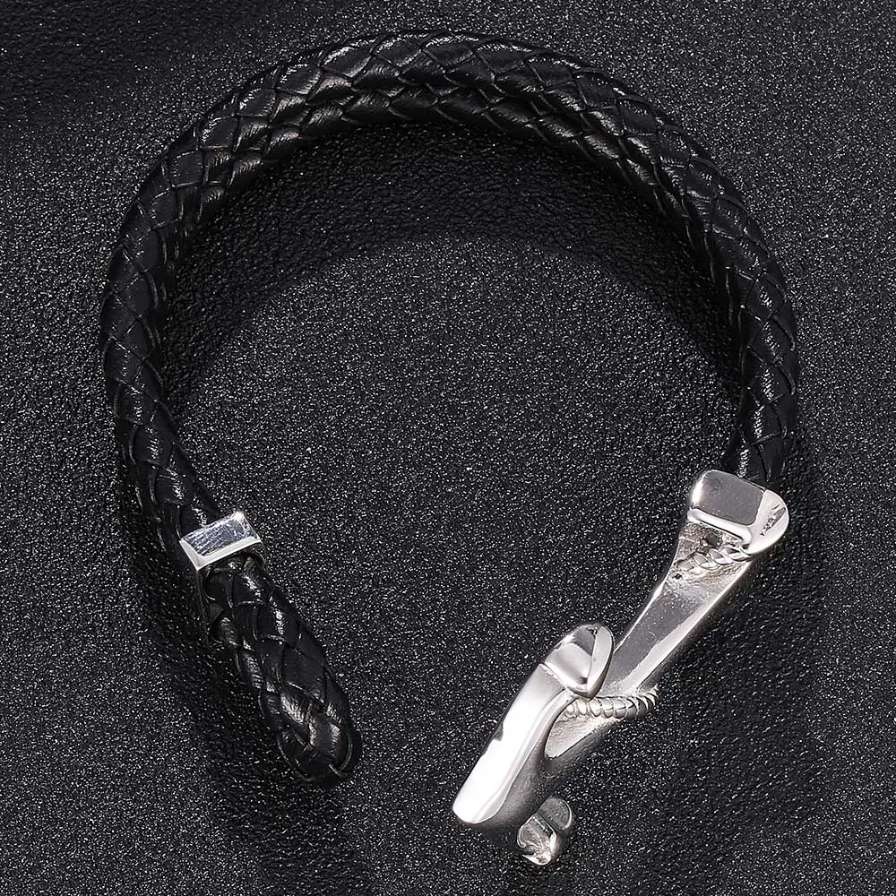 Bracelet for Men New Arrival Trendy Rope Anchor Bracelets Charm For Jewelry Gift Pulseira Masculina E767 | Украшения и аксессуары
