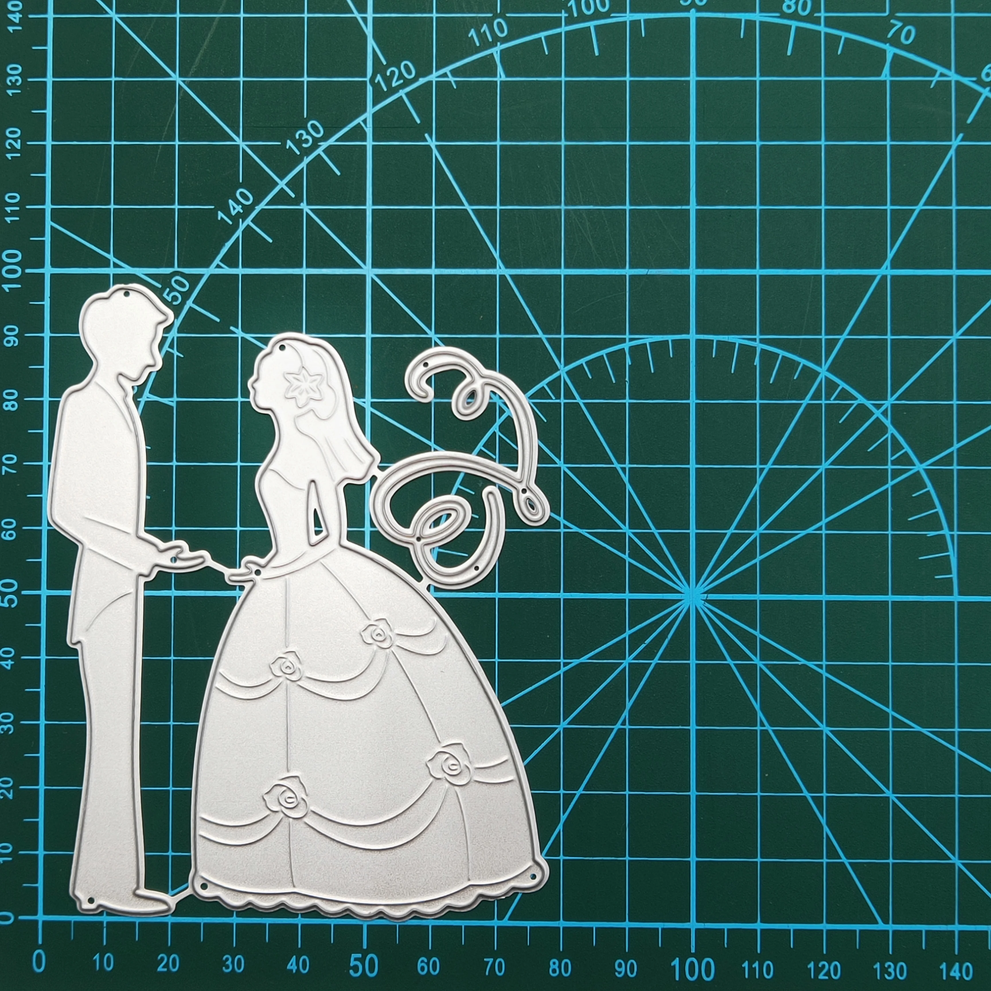 Свадебный зажим книга для изготовления открыток Сделай Сам рельефное кружево