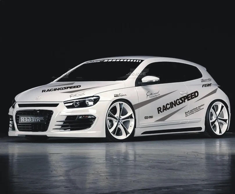 Индивидуальные Дешевые Светоотражающие Racingspeed буквы спортивный стиль всего тела