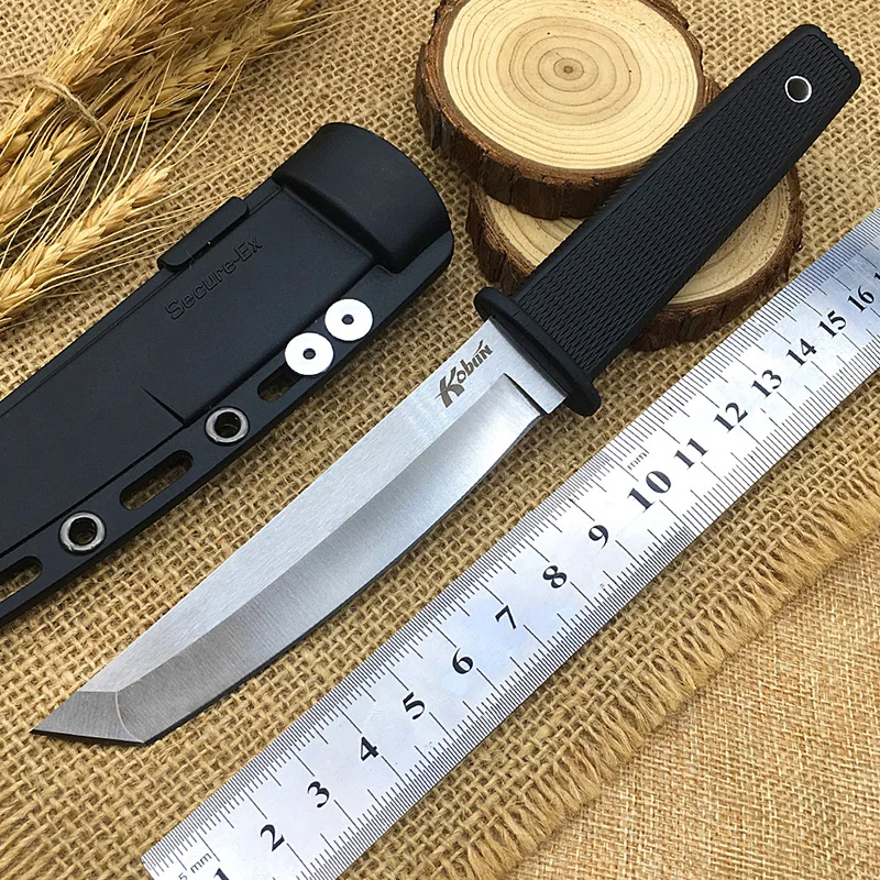 Горячая, охотничий нож tanto, дайвинг, тактические ножи с фиксированным лезвием, холодное лезвие из нержавеющей стали, кобун, АБС-пластик, безопасная оболочка, EDC, инструменты для загрузки