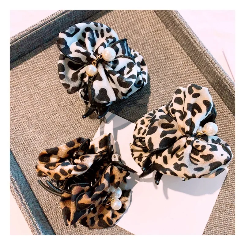Новинка 2019 г. оригинальные маленькие милые леопардовые двухслойные жемчужные