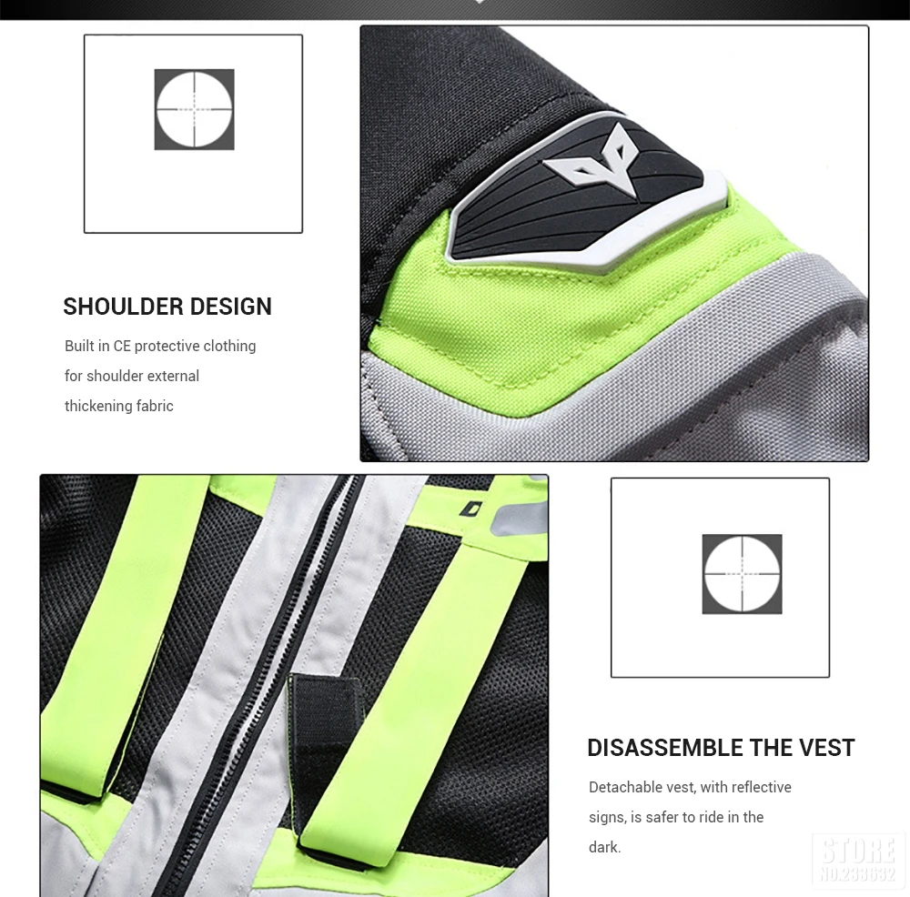 DUHAN, лето мотоциклетная куртка Для мужчин Chaqueta Moto дышащая обувь для верховой езды, клетчатая куртка из Ткани Светоотражающий, для мотокросса мотоциклетная куртка защиты