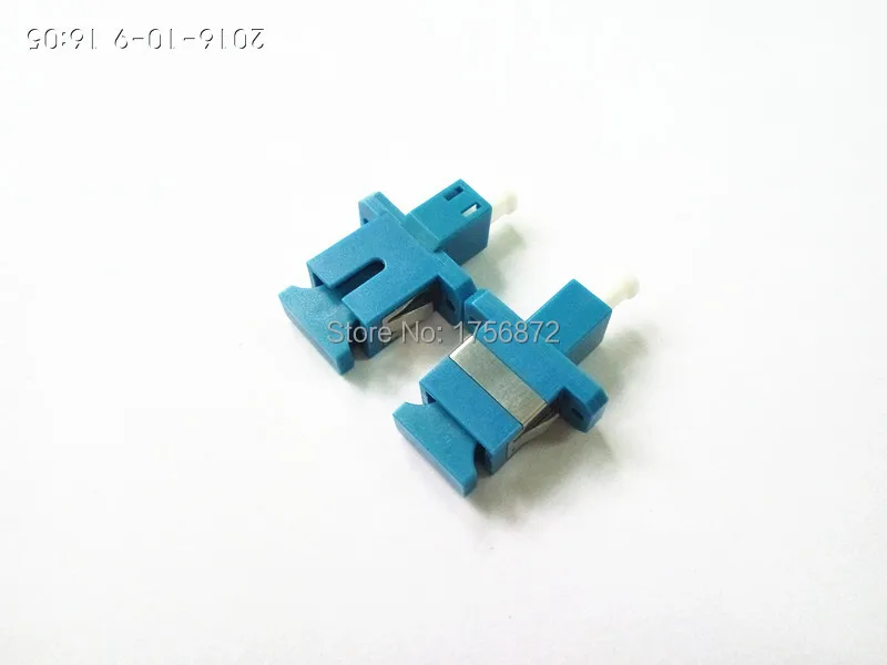 SC Female to LC Fiber Optic Adapter SC-LC Plastic Hybrid Optical Adaptor | Мобильные телефоны и аксессуары