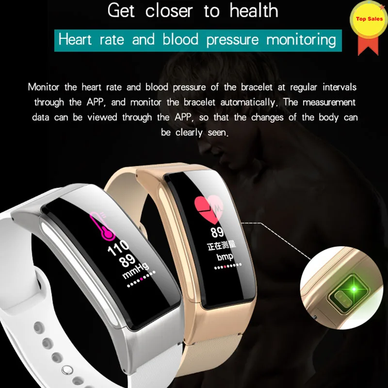 Умные часы 2019 цветная гарнитура для разговоров умный Браслет монитор сердечного