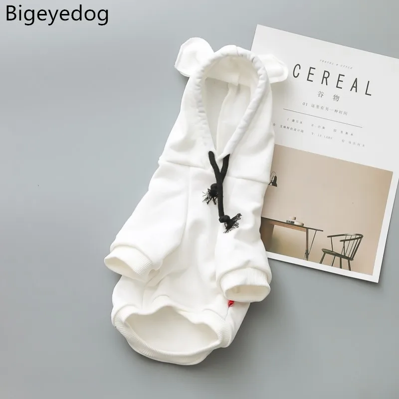 Bigeyedog весенняя одежда для собаки пальто домашних животных Толстовка кошка
