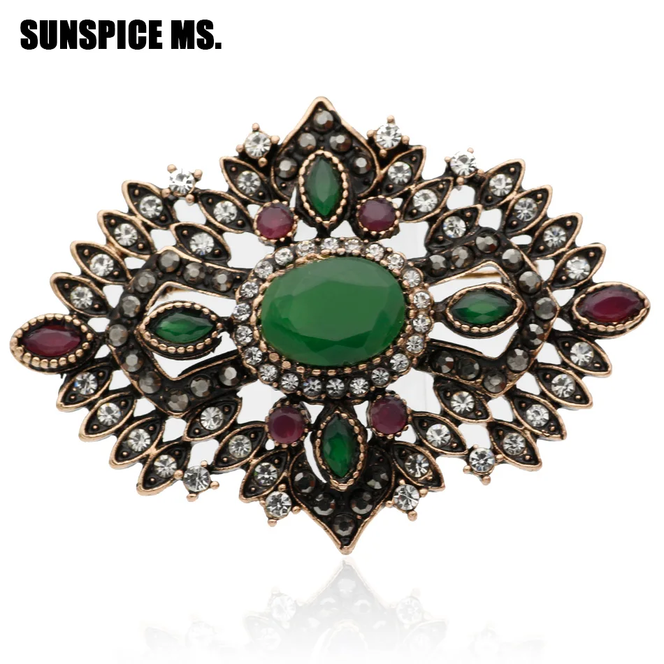 Женская винтажная брошка в готическом стиле с пустым цветком из смолы корсаж