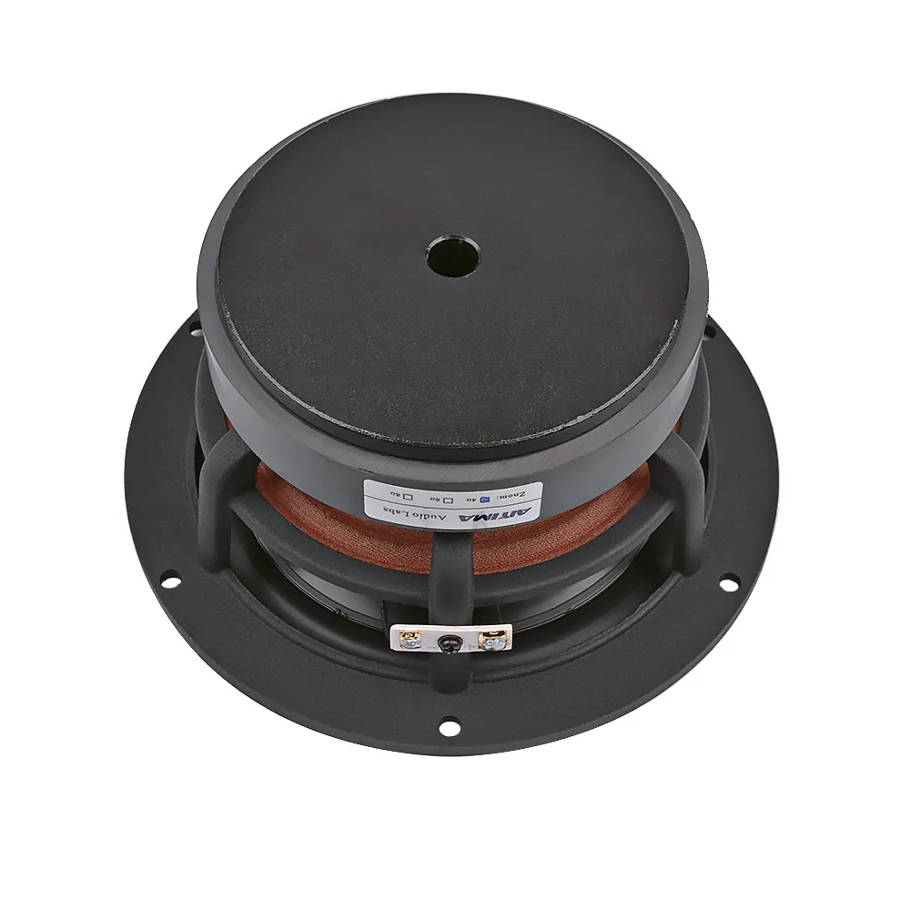 AIYIMA 6,5 дюймов аудио СЧ бас Hifi колонки 120 Магнитный 60 Вт 30 ядерный НЧ динамик музыкальный громкоговоритель для книжной полки домашнего кинотеатра