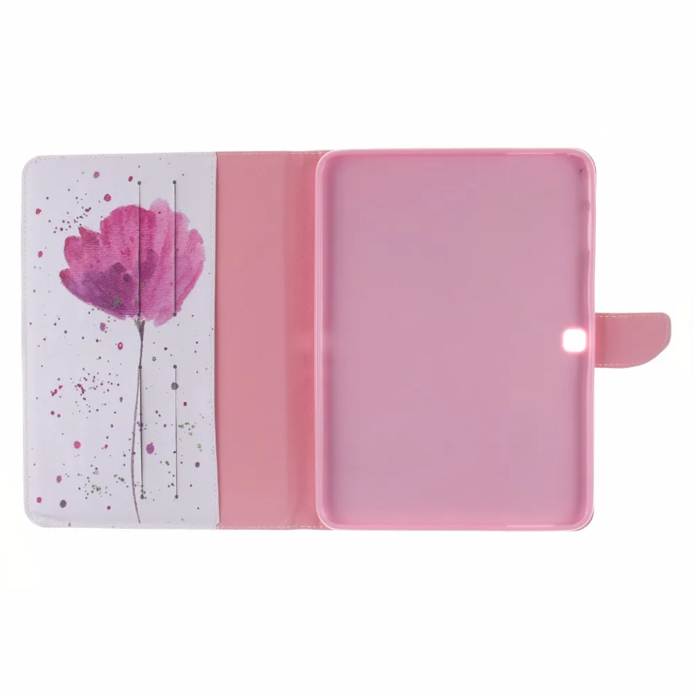 Чехол для планшета Samsung Galaxy Tab4 Tab 4 10 1 T530 T531 T535 с принтом Folio Smart Case со стилусом |