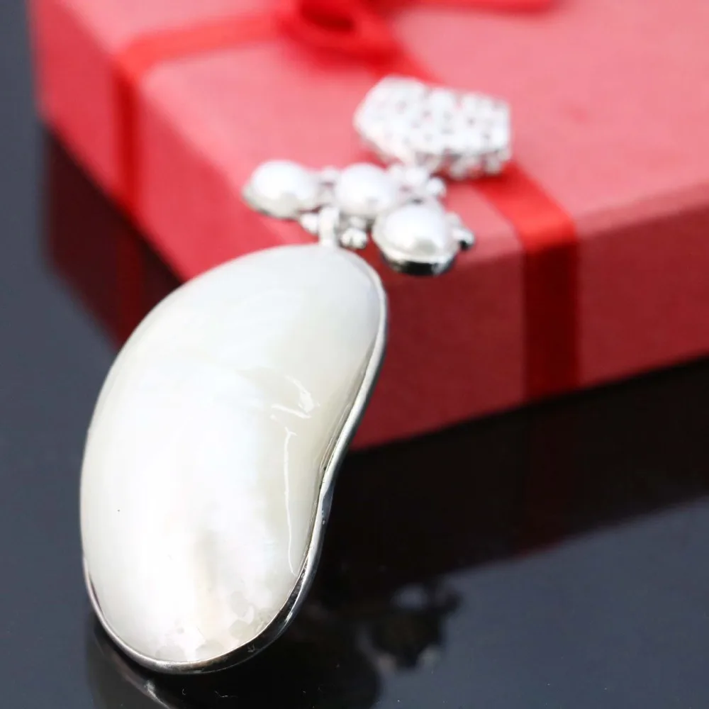 Бусины Из Жемчуга короткие 29 х48 мм|f pendant|simple pendantfreshwater pearl pendant |