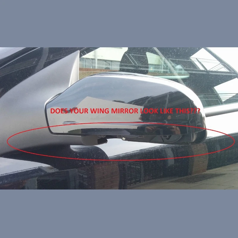 Для Vauxhall Opel Astra H Mk5 04-09 крыло зеркало крышка Нижняя крышка боковой Нижний держатель