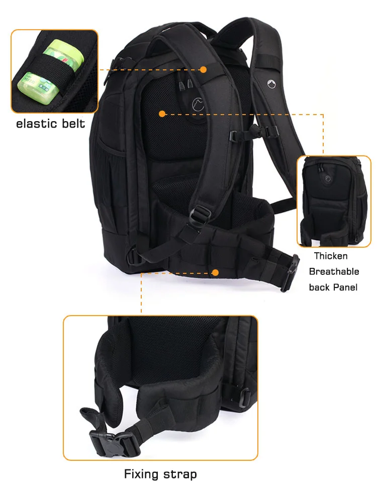 Gopro Lowepro Flipside 400 AW Цифровая зеркальная камера Фото Сумка Рюкзаки с погодным покрытием водонепроницаемый