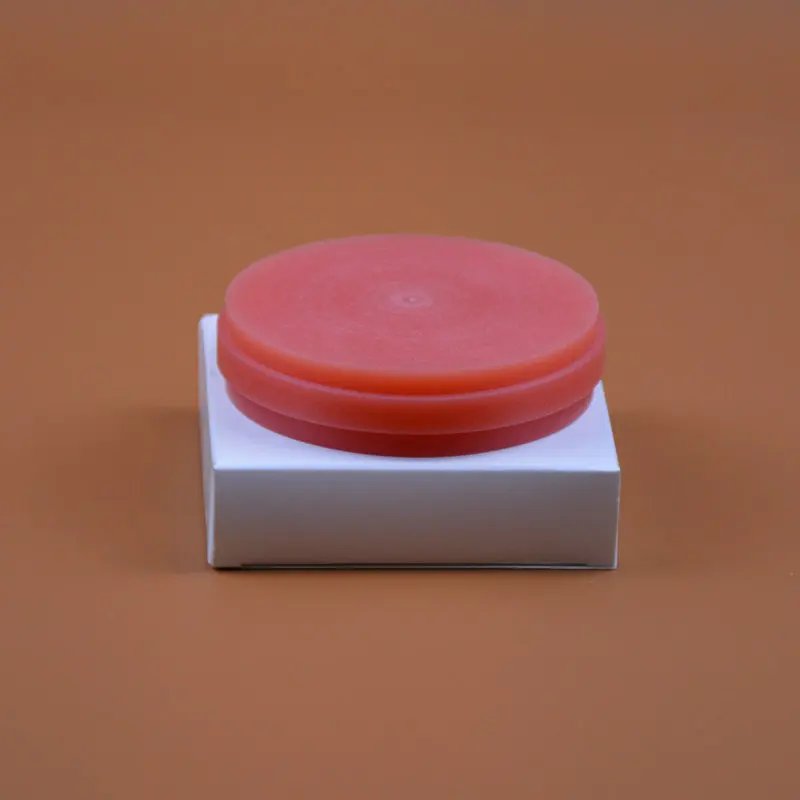 

8pcs Dental PMMA Pucks Discs Full size Pink color for Making Temporary Crowns & Bridges Dental lab materials PMMA blocks Dics