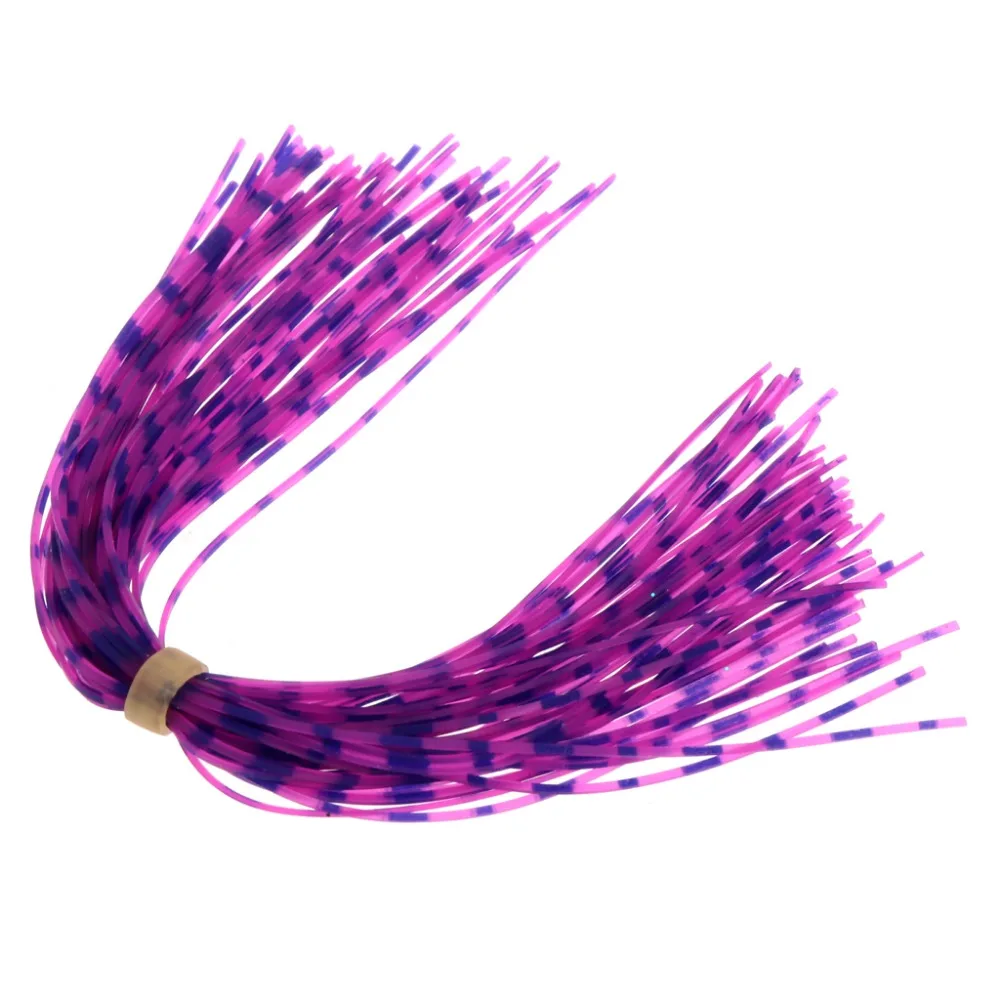 50 нитей Силиконовые юбки для рыбалки приманка окуня аксессуары DIY Спиннер