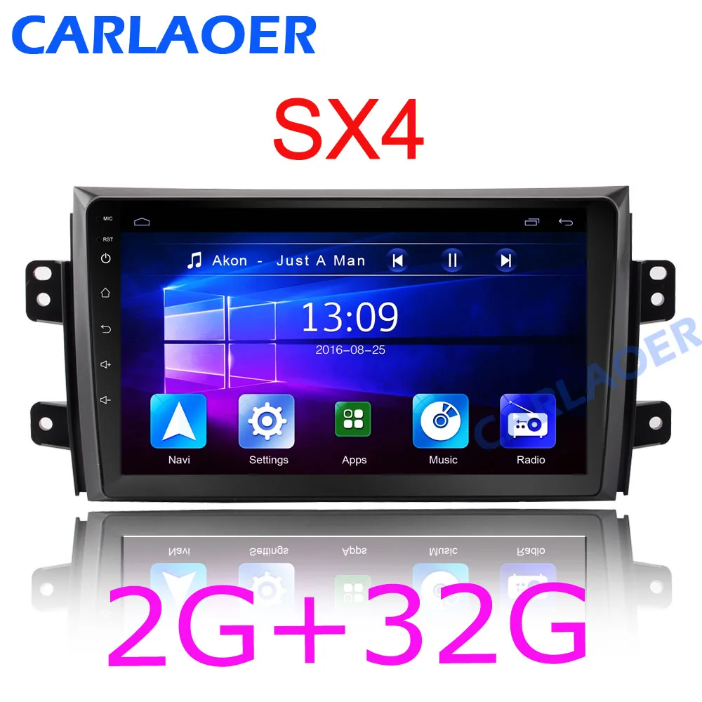 2 din Android gps для Suzuki SX4 2006 2007 2008 2009 2010 2011 2012 2Din автомобиля магнитола Регистраторы стерео WI-FI RDS автомобильный dvd плеер