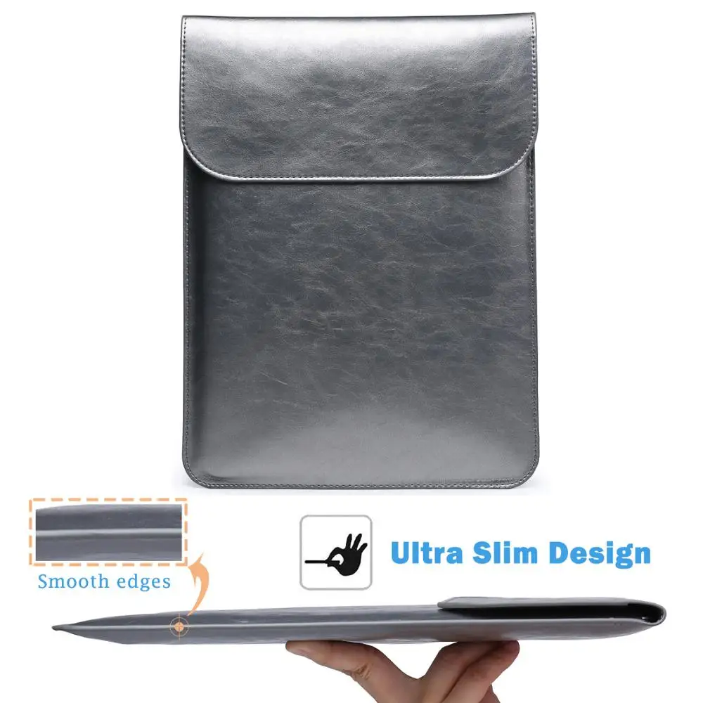 HYZUO сумка для ноутбука рукав MacBook Pro Air 2017 2018 13 3 15 дюймов мягкая микрофибра кожа