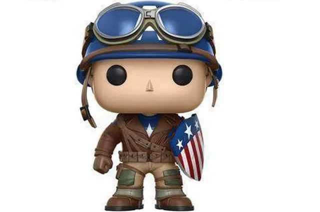 FUNKO POP Мстители Фигурки оригинальные Капитан Америка 219 # Модель коллекционные